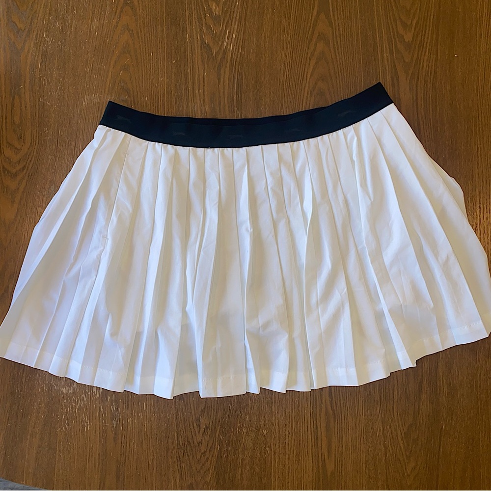 Slazenger White Pleated Golf Skirt